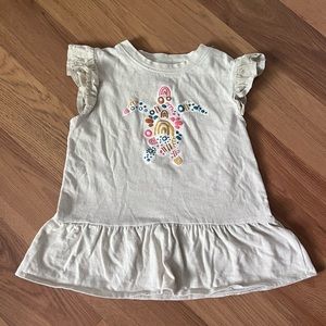 Okie dokie cream turtle shirt